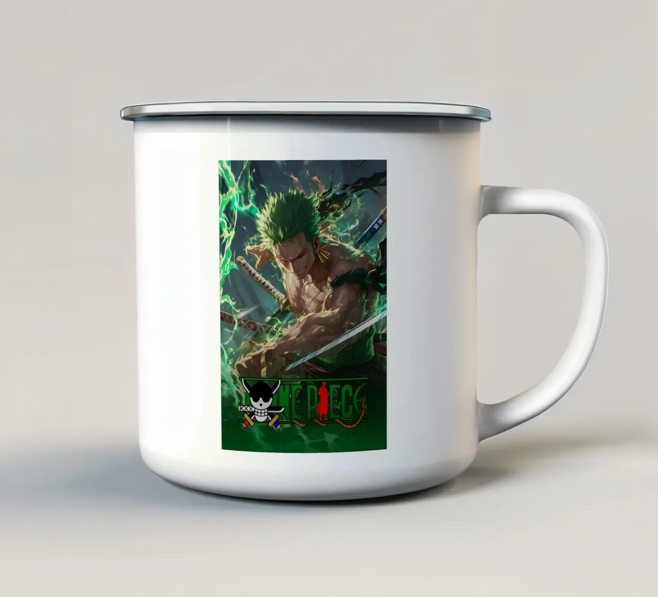 Roronoa Zoro tazza in smalto da CreativeStudio