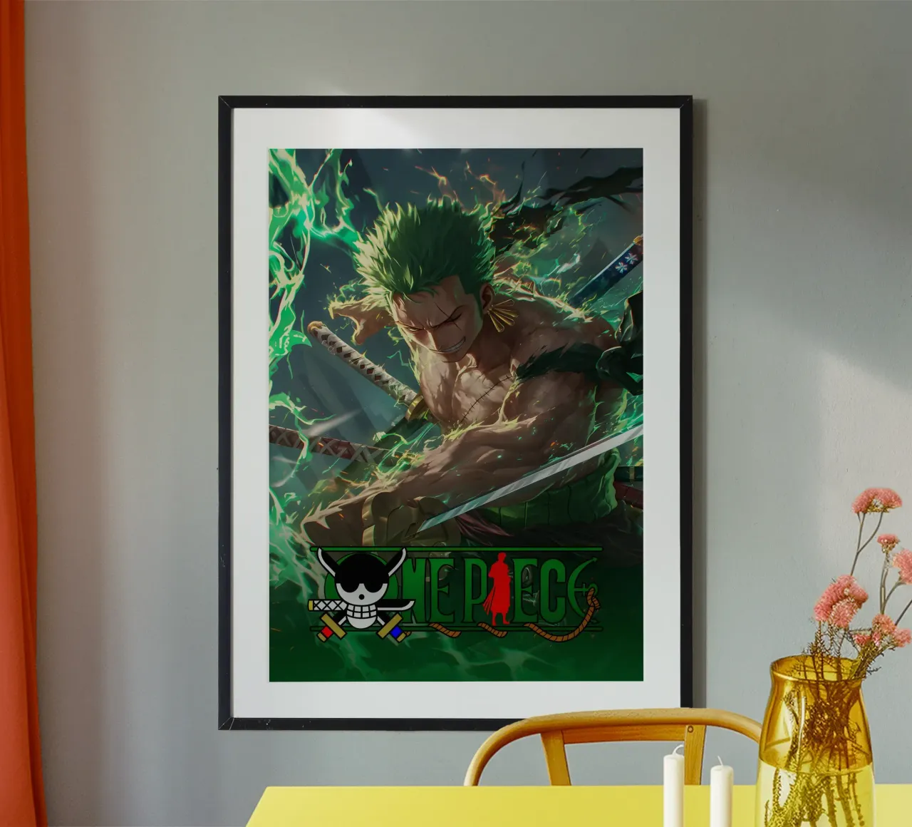 Roronoa Zoro carta hahnemühle da CreativeStudio