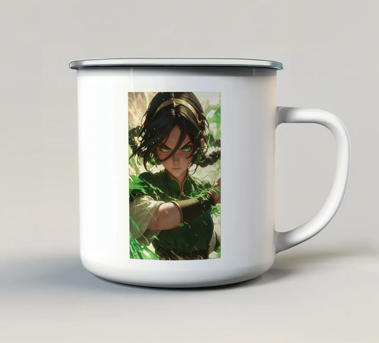 Toph Beifong tazza in smalto da CreativeStudio