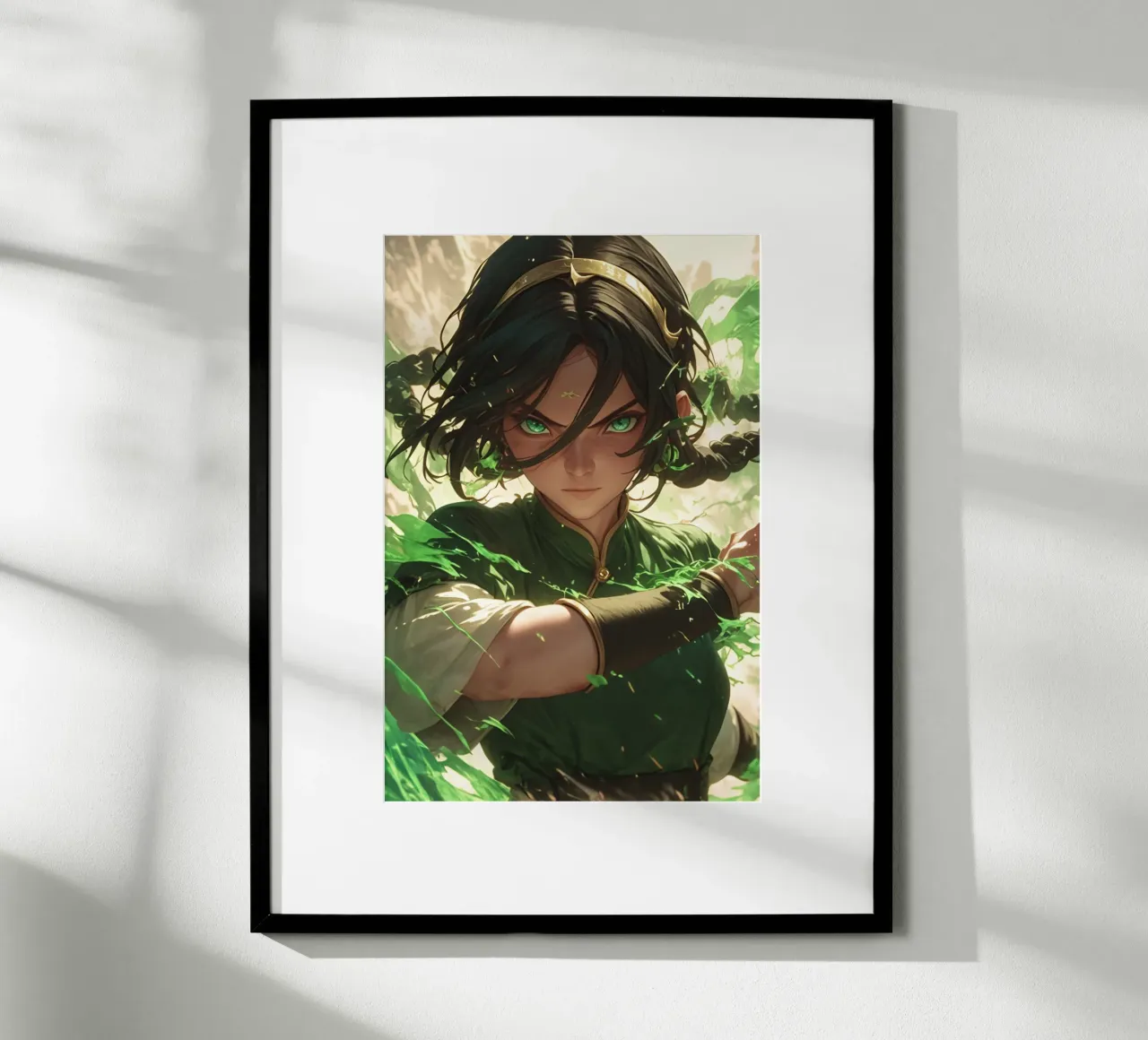 Toph Beifong poster con telaio in alluminio da CreativeStudio