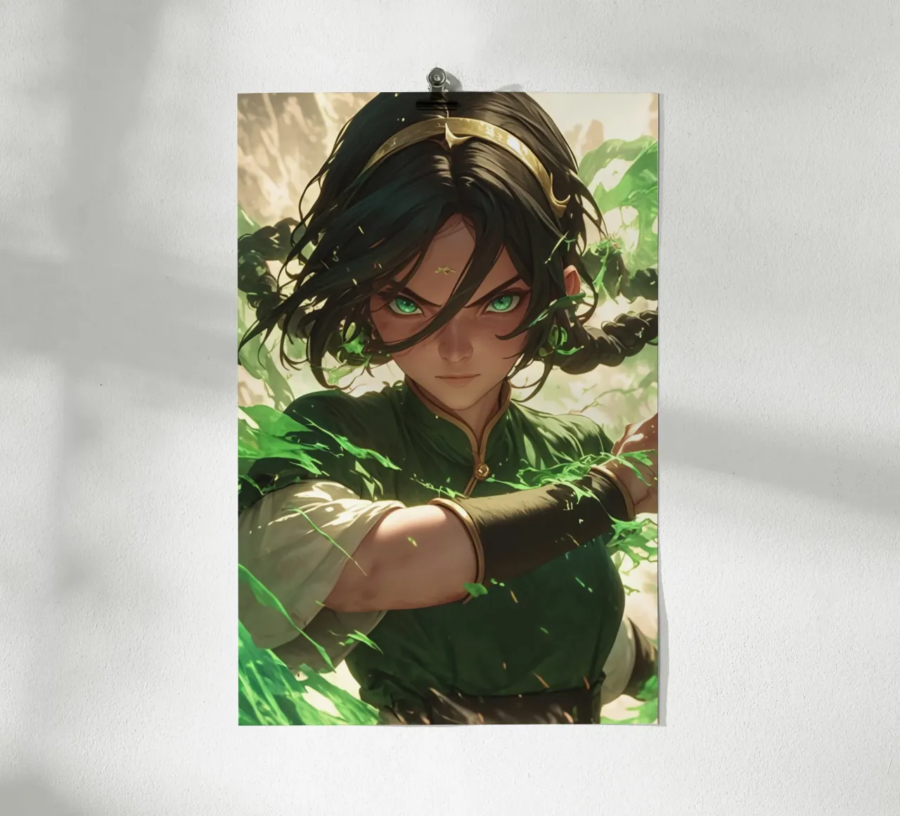 Toph Beifong poster con telaio in alluminio da CreativeStudio