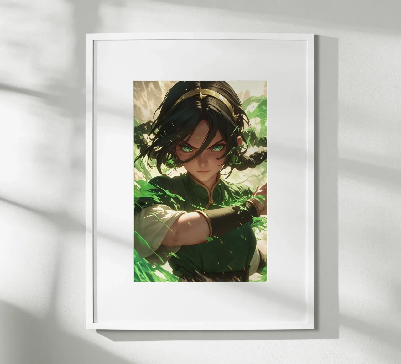 Toph Beifong poster con telaio in alluminio da CreativeStudio