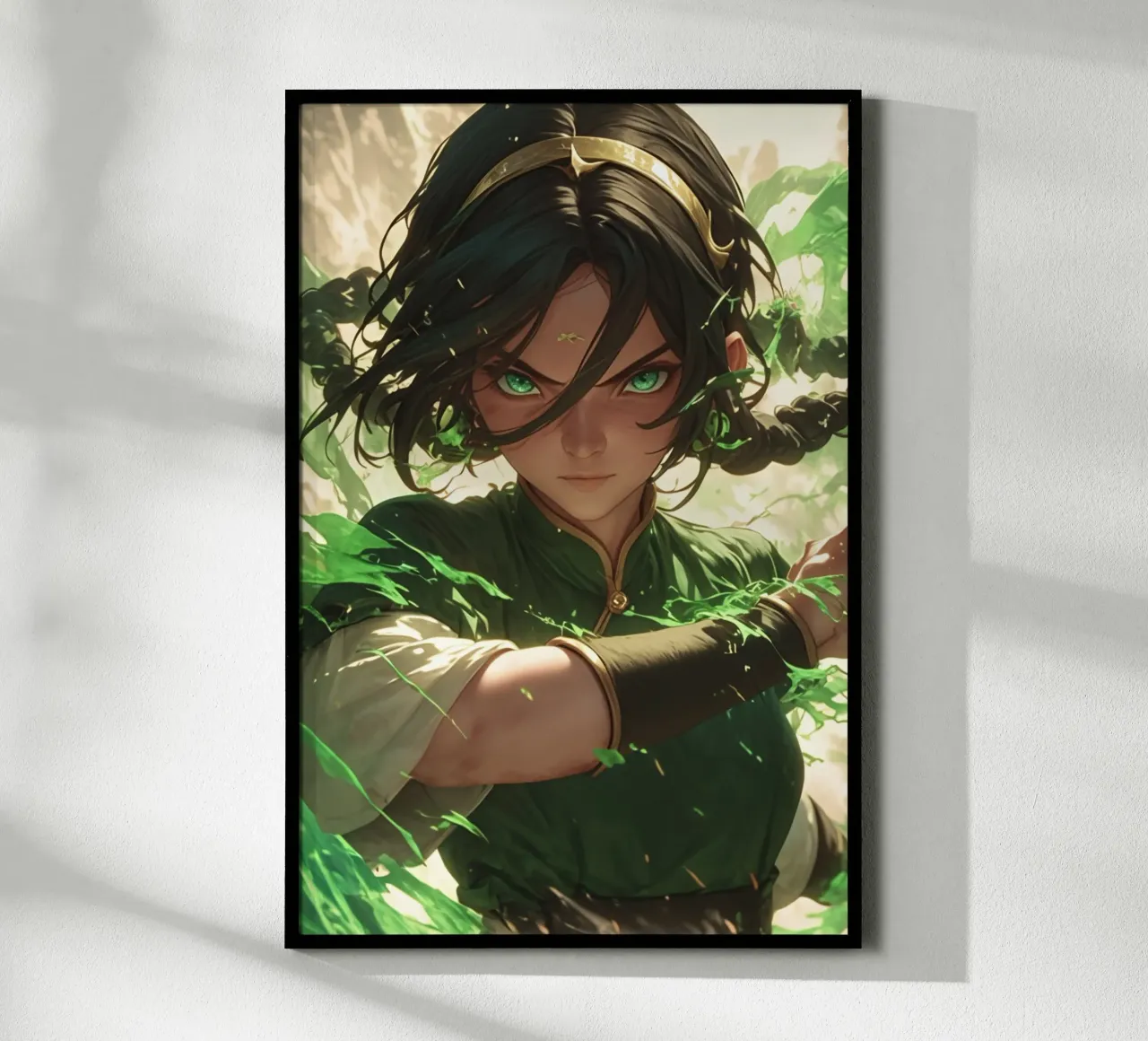Toph Beifong poster con telaio in alluminio da CreativeStudio