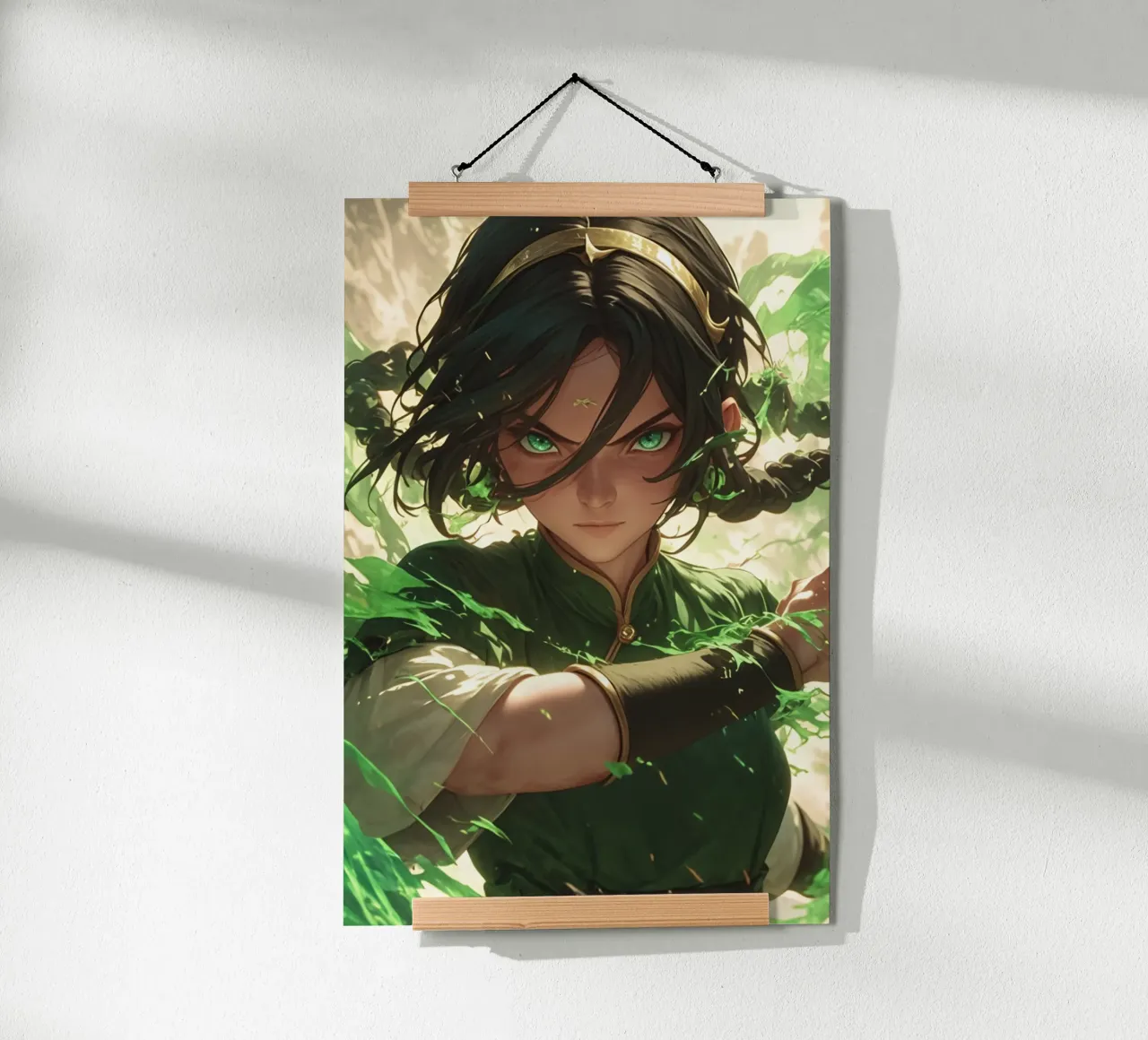 Toph Beifong poster con telaio in alluminio da CreativeStudio