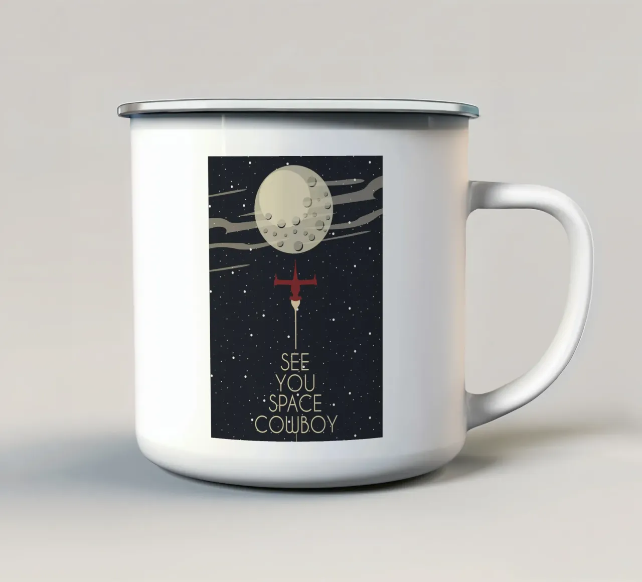 Cowboy  Bebop Poster tazza in smalto da CreativeStudio