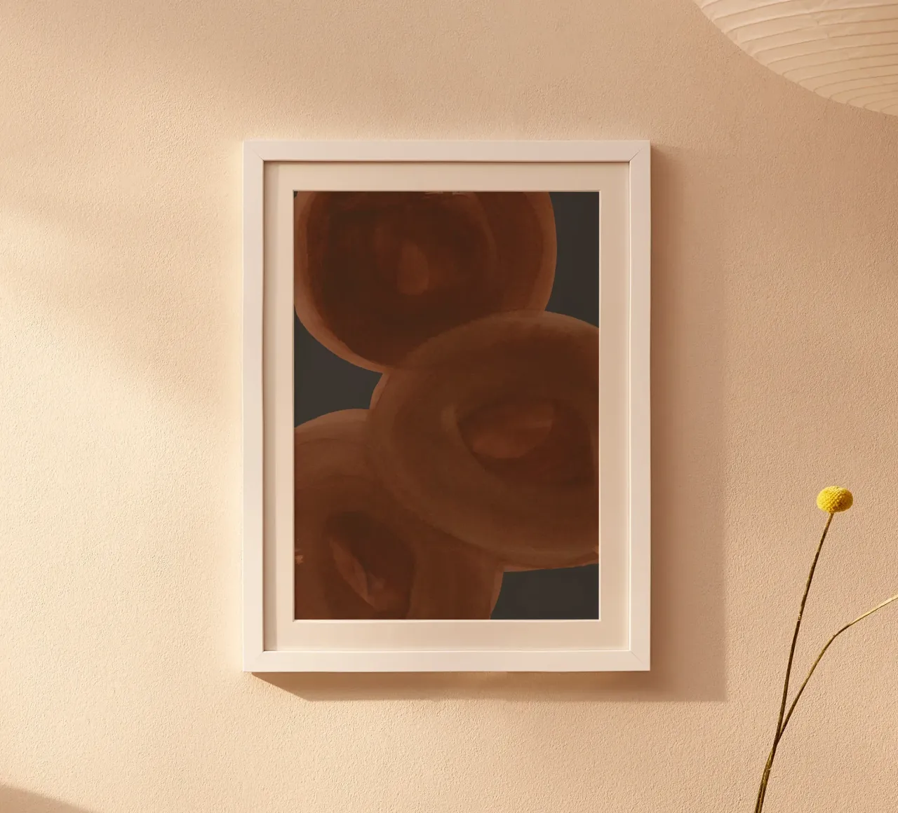 spheres 2 poster con telaio in alluminio da IRIS LEHNHARDT FINE ART