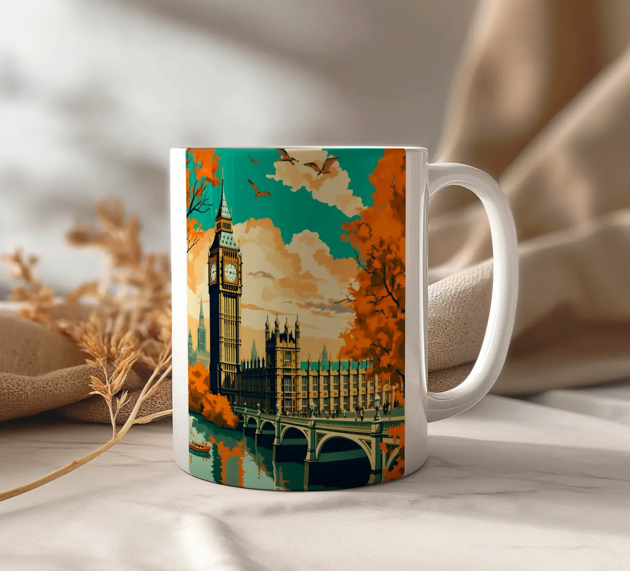 Cartolina da Londra tazza in ceramica da TDPosters