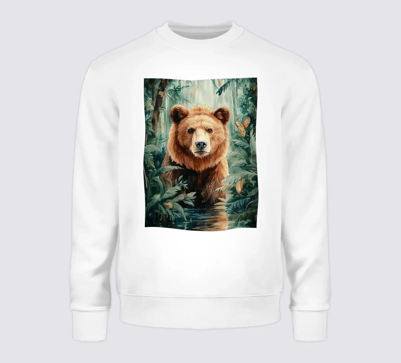 Bear Forest felpa da Mateo