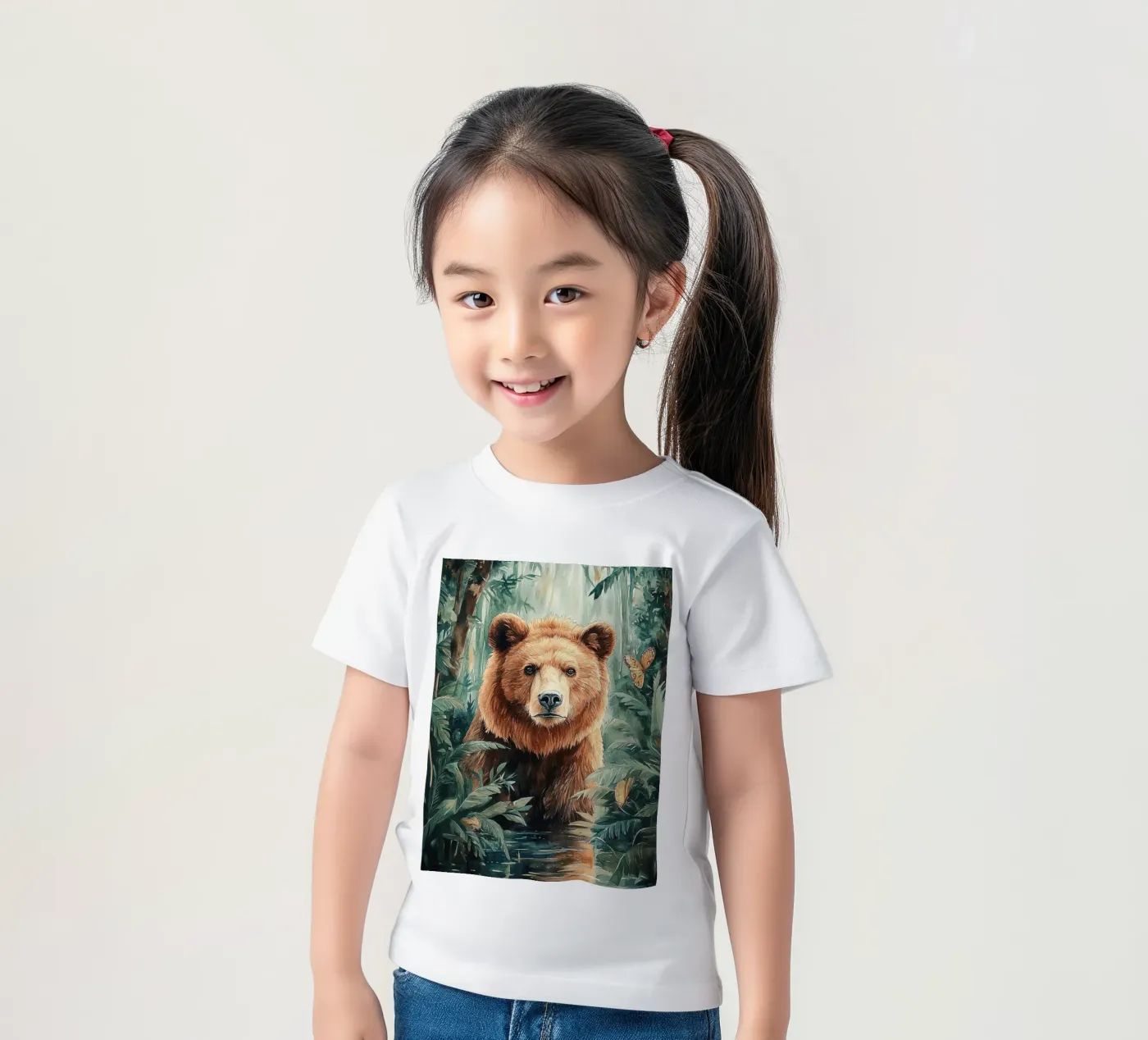 Bear Forest t-shirt bambini da Mateo