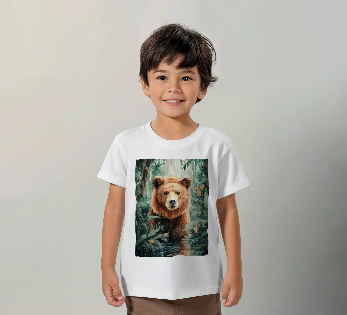 Bear Forest t-shirt bambini da Mateo