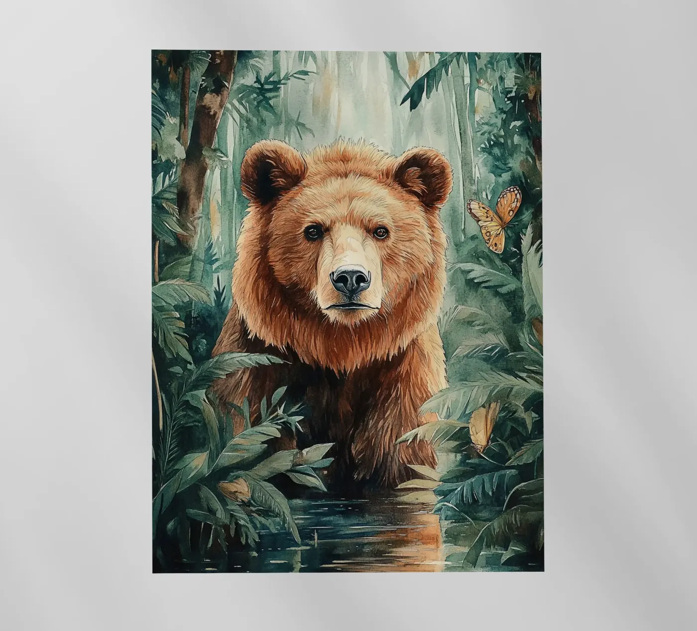 Bear Forest pellicola backlit da Mateo
