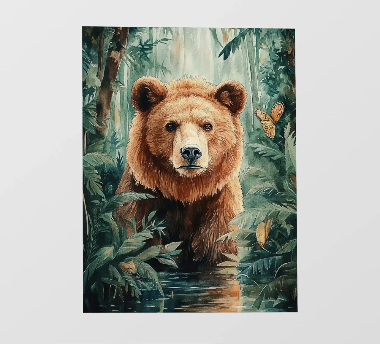 Bear Forest pellicola backlit da Mateo