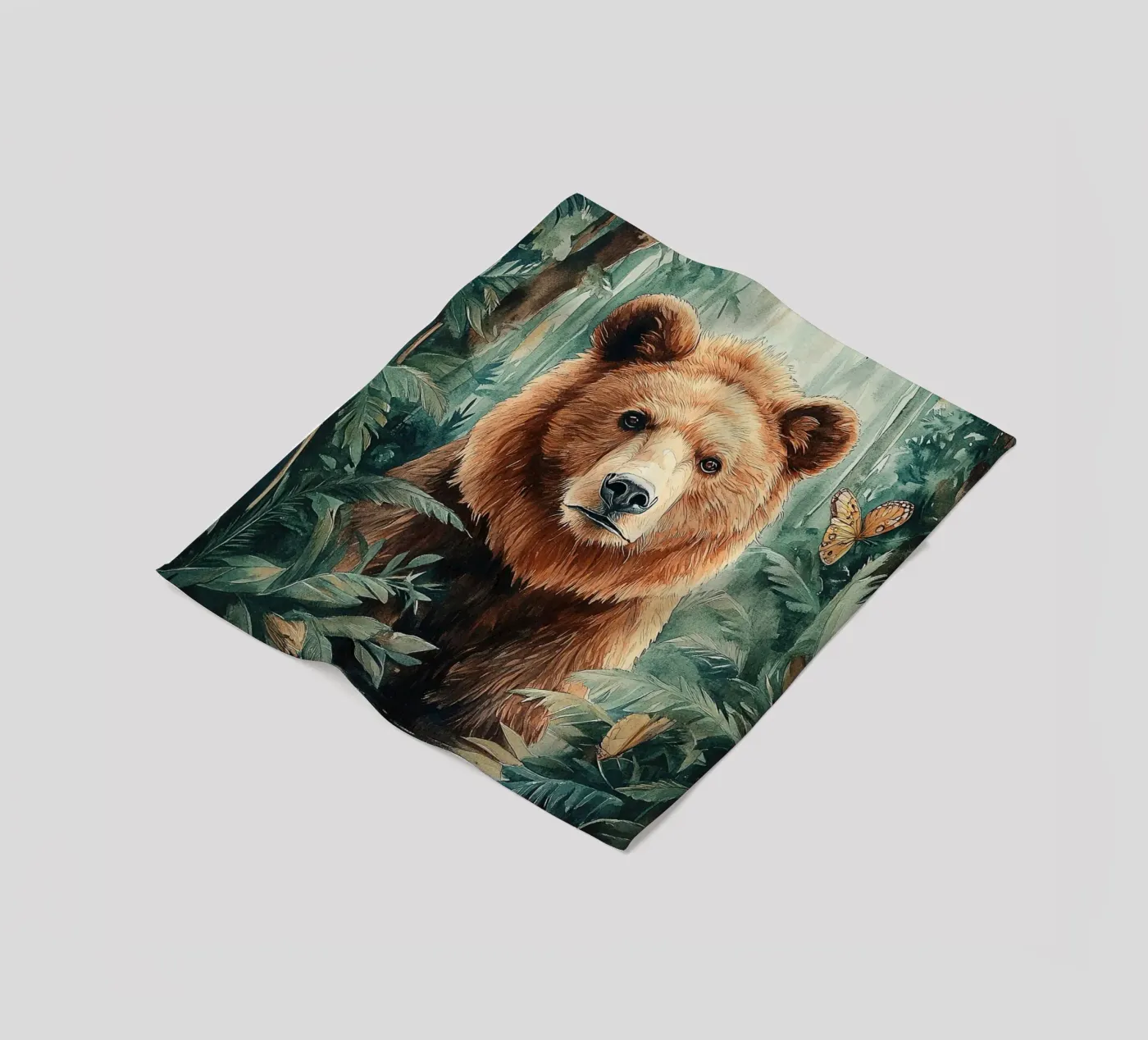 Bear Forest fleecedeken van Mateo