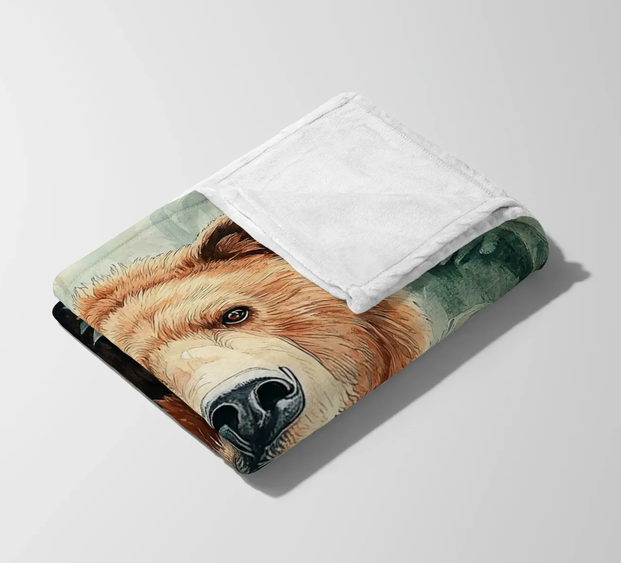 Bear Forest coperta in pile da Mateo