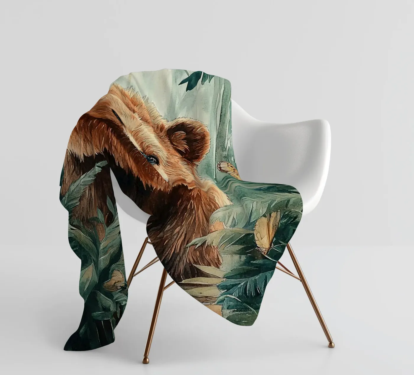 Bear Forest fleecedeken van Mateo
