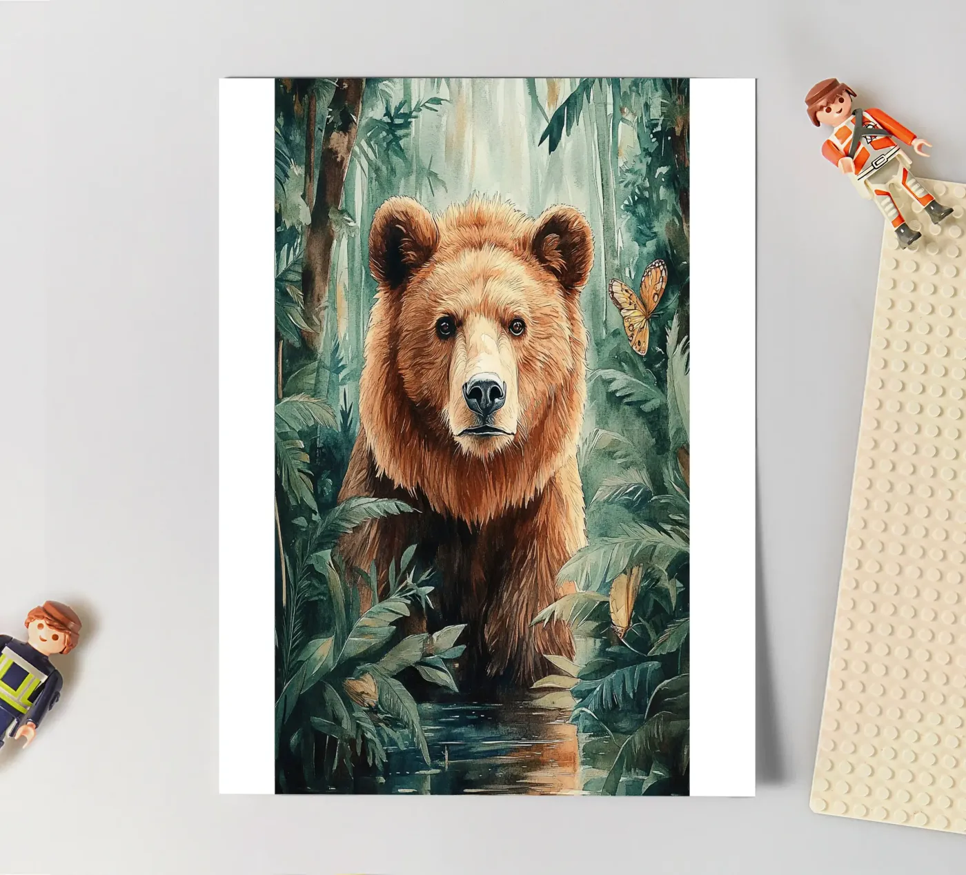 Bear Forest sticker sheet by Mateo
