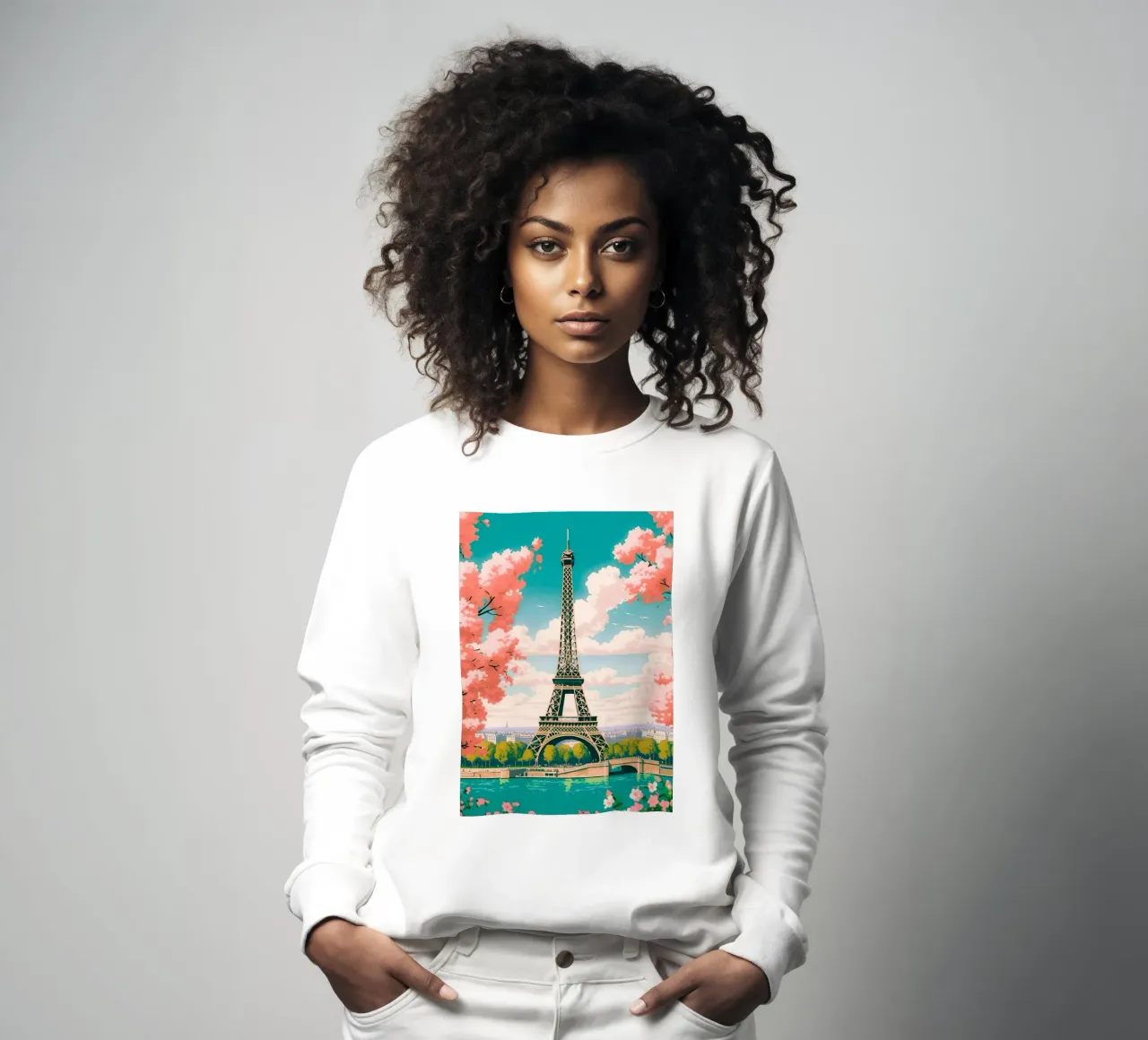 Reiseposter aus Paris, Frankreich Sweatshirt von TDPosters