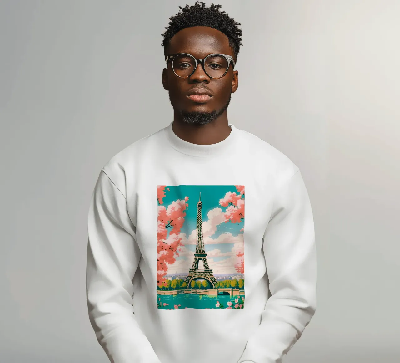 Reiseposter aus Paris, Frankreich Sweatshirt von TDPosters