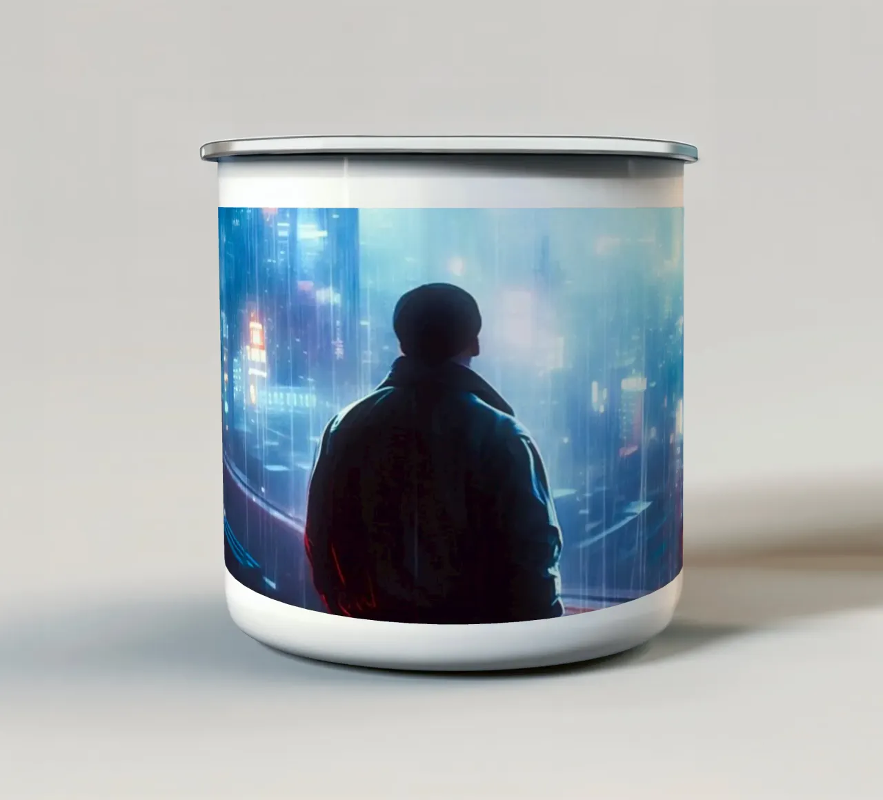 Luci al neon eterne tazza in smalto da TDPosters