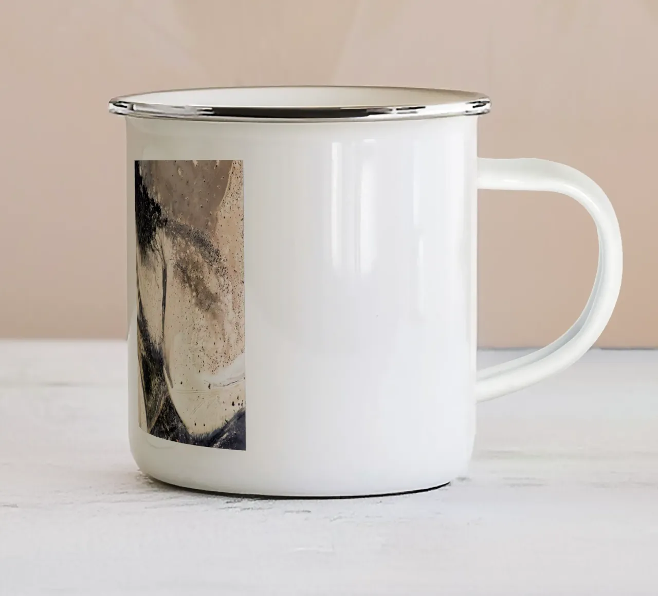 Shark Bay 15 tazza in smalto da Simon Butterworth
