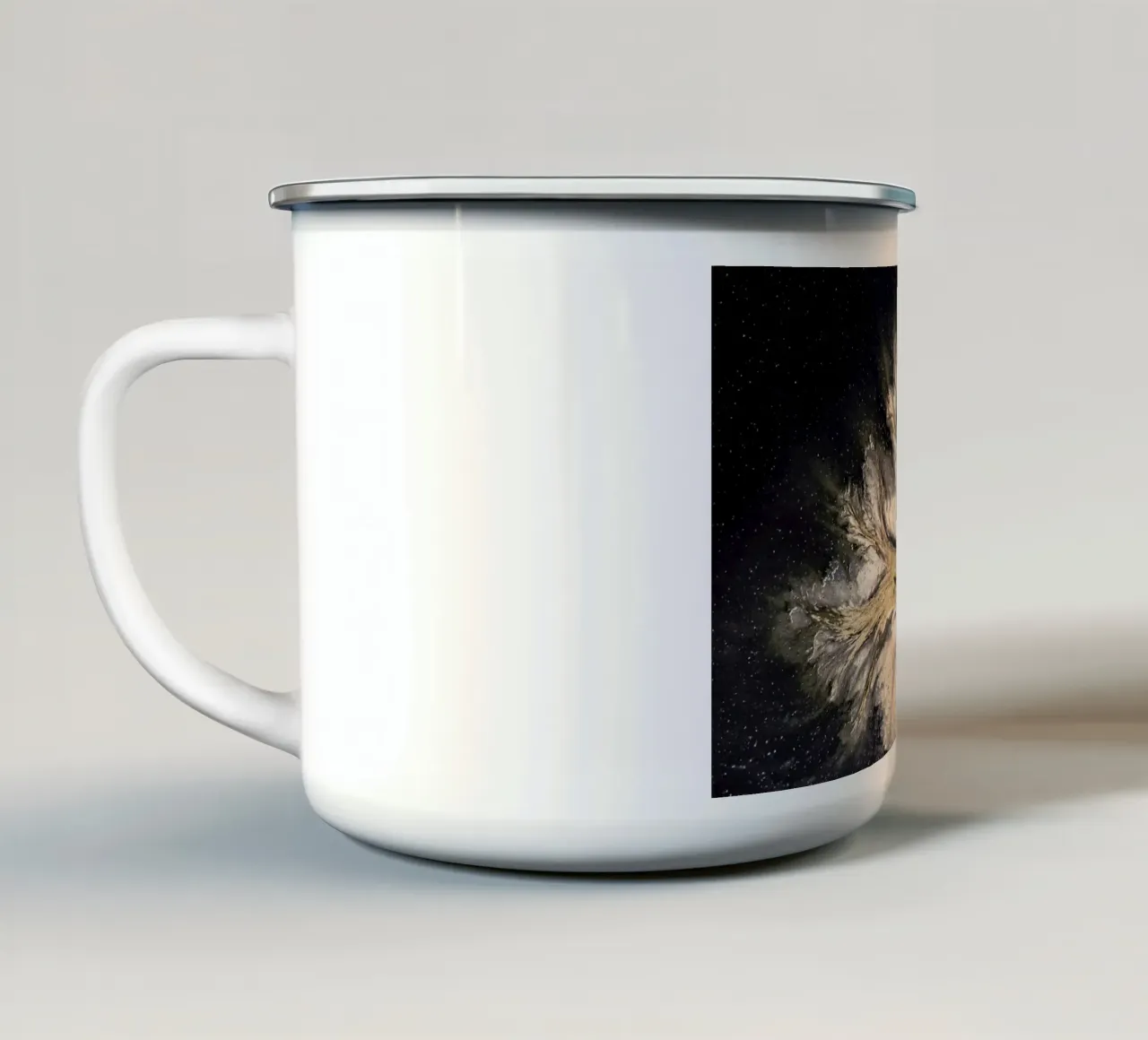 Shark Bay 15 tazza in smalto da Simon Butterworth
