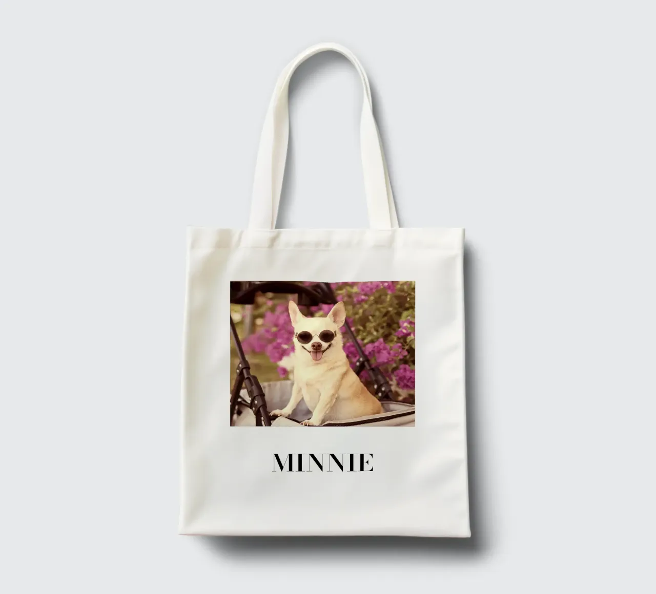 My dog borsa in juta da WORTSPIEL