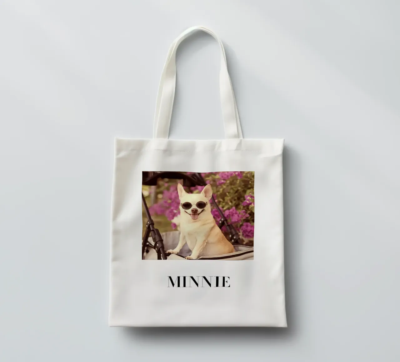 My dog borsa in juta da WORTSPIEL