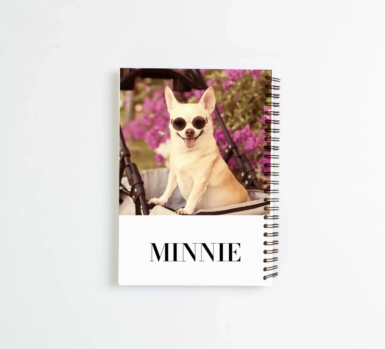 My dog spiral notebook by WORTSPIEL
