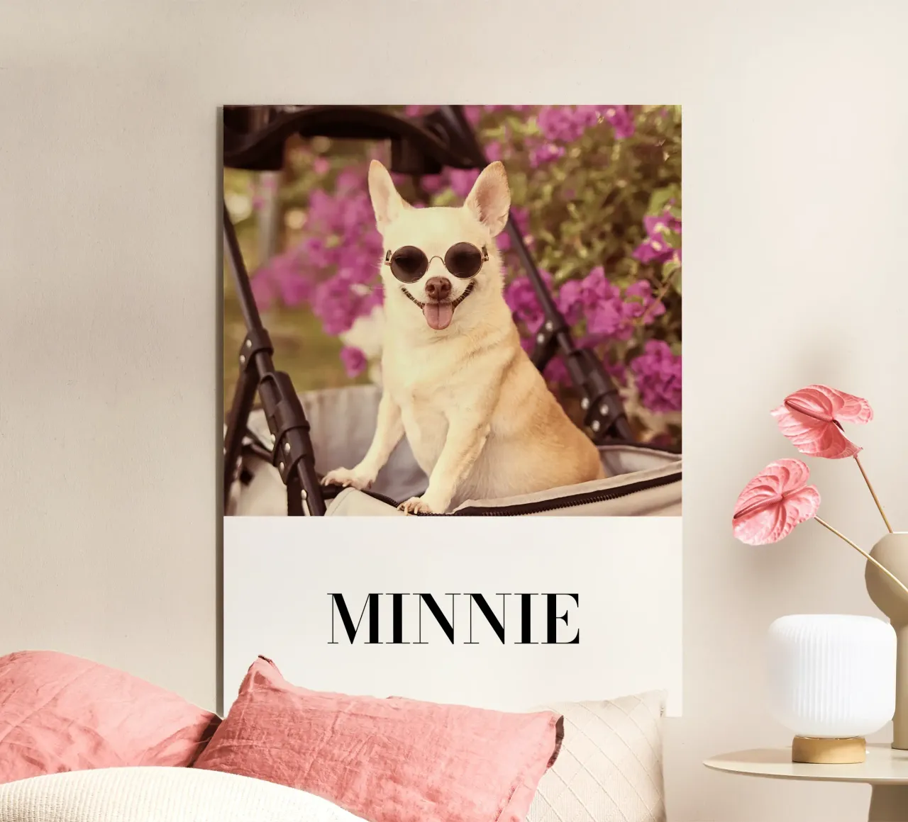 My dog alluminio dibond da WORTSPIEL