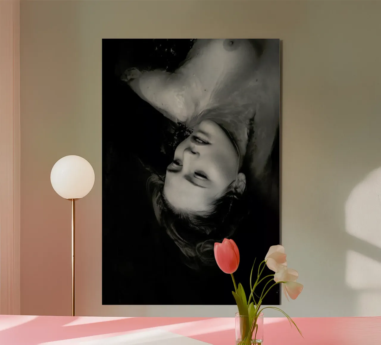 Drowning No.II alluminio dibond da Laura Palm