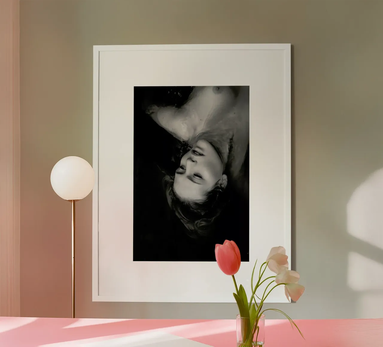 Drowning No.II carta hahnemühle da Laura Palm