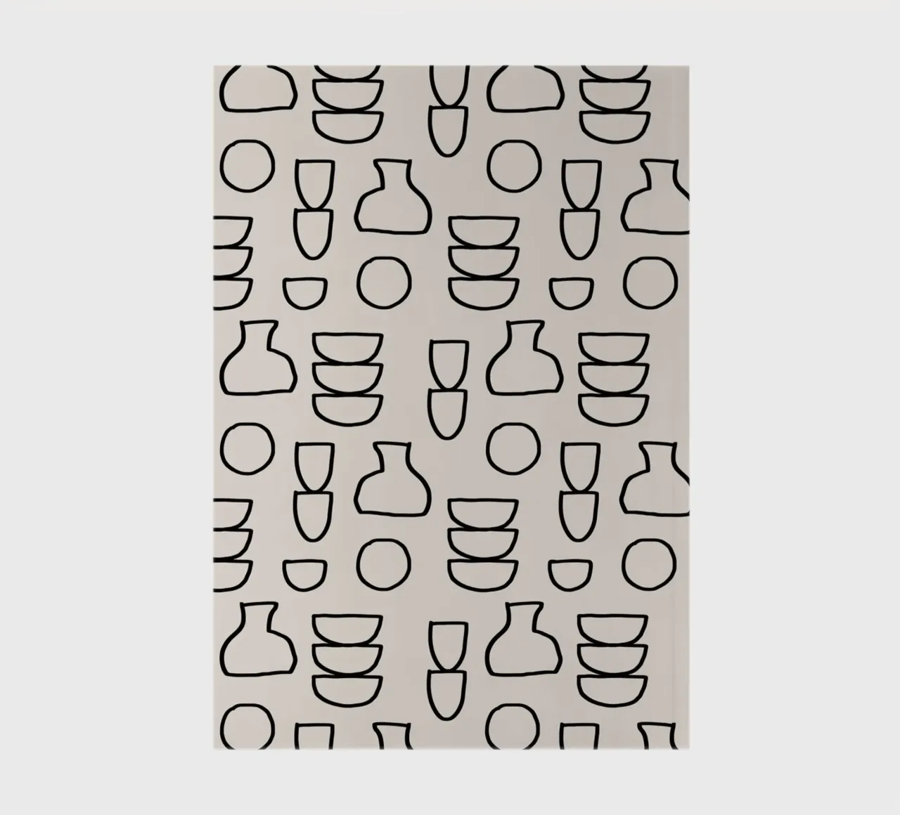 New Pattern No 17 notebook by treechild