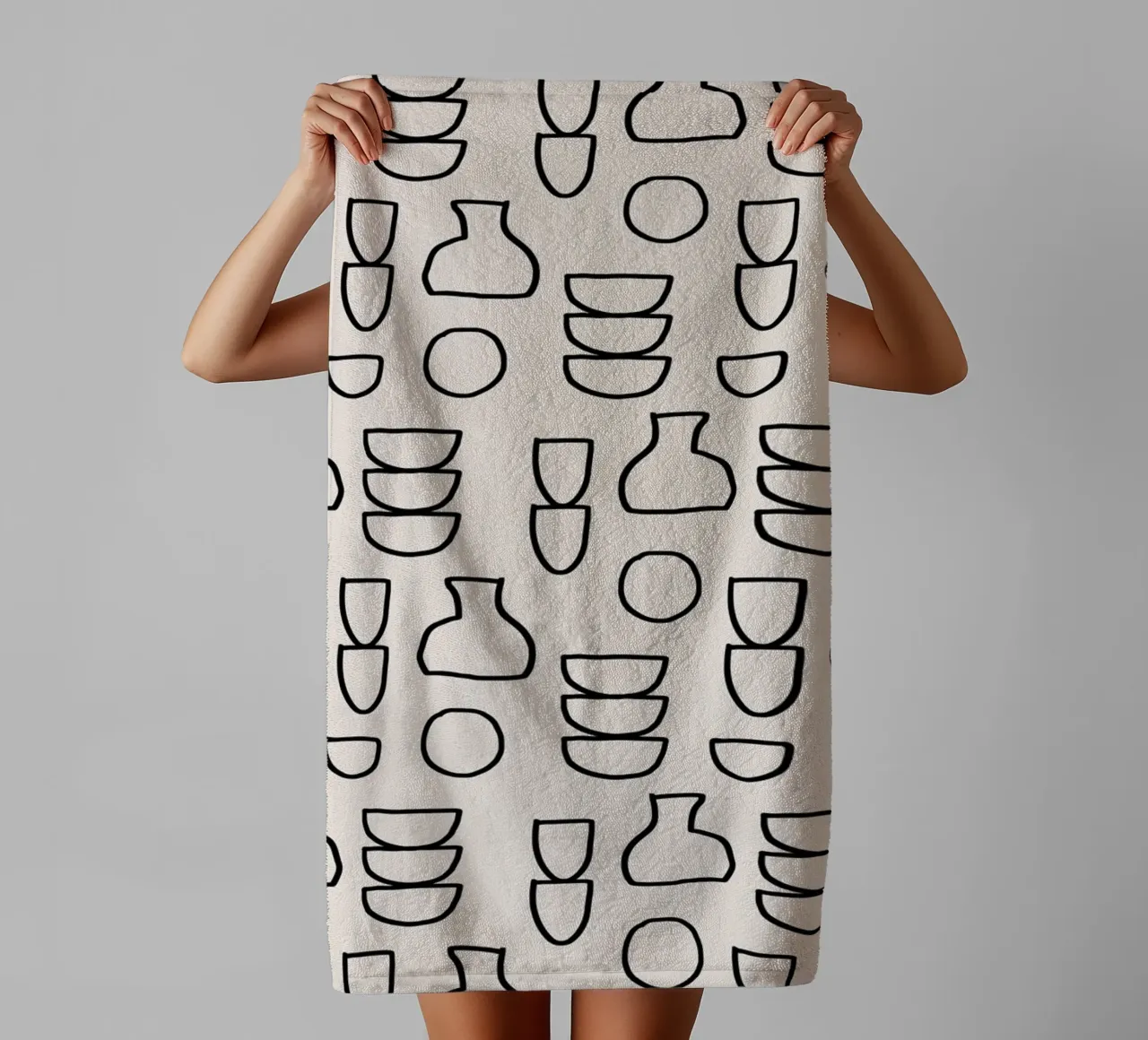 New Pattern No 17 asciugamano da bagno da treechild