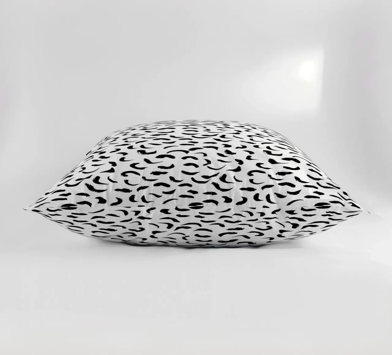 Black And White No 1 cuscino da treechild