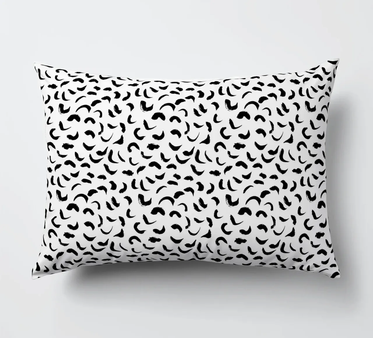 Black And White No 1 cuscino da treechild
