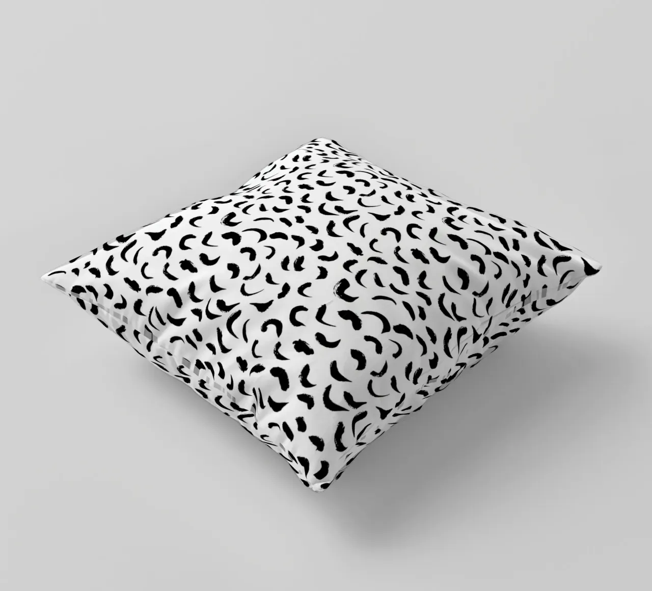 Black And White No 1 cuscino da treechild