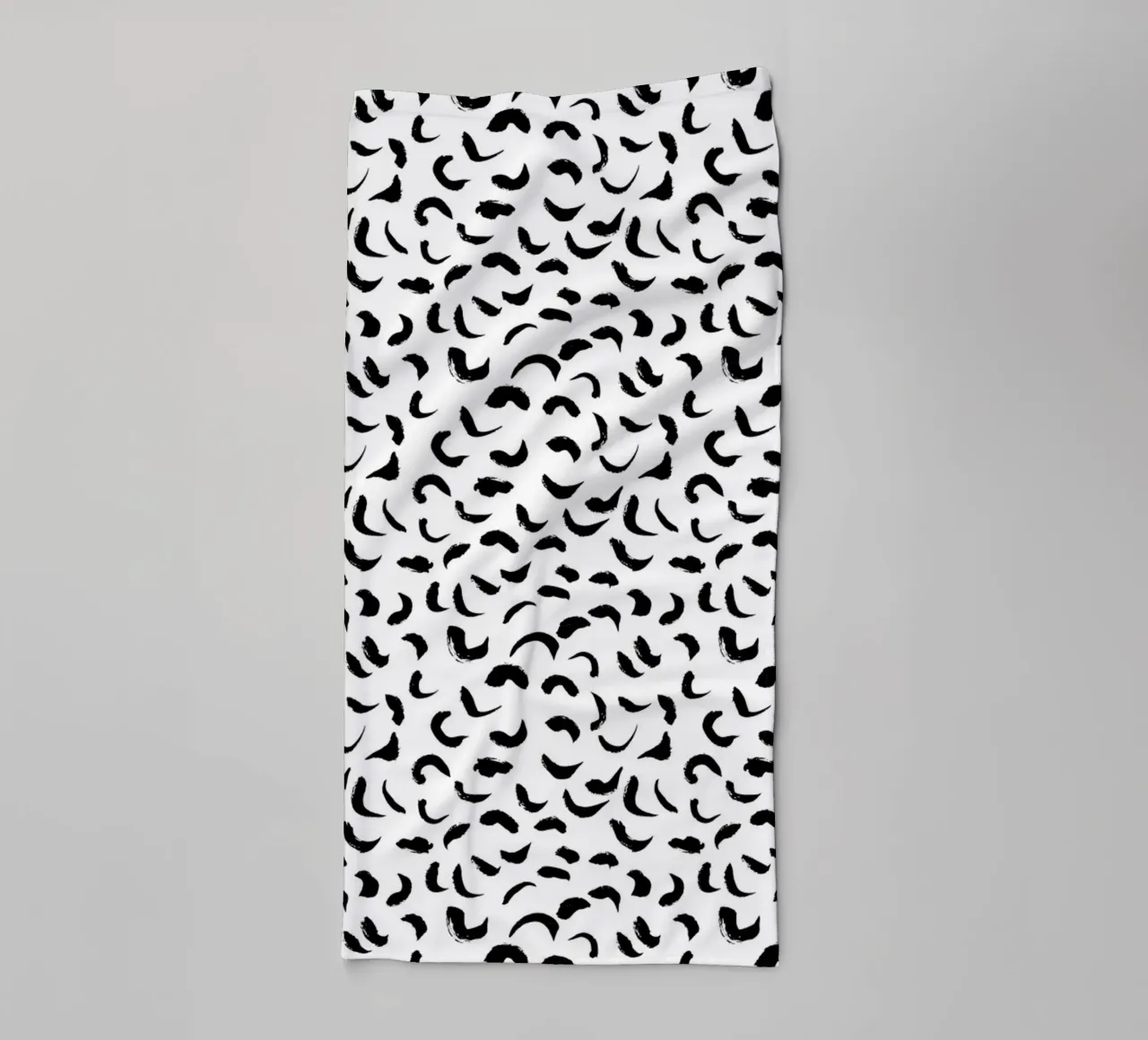 Black And White No 1 asciugamano da bagno da treechild