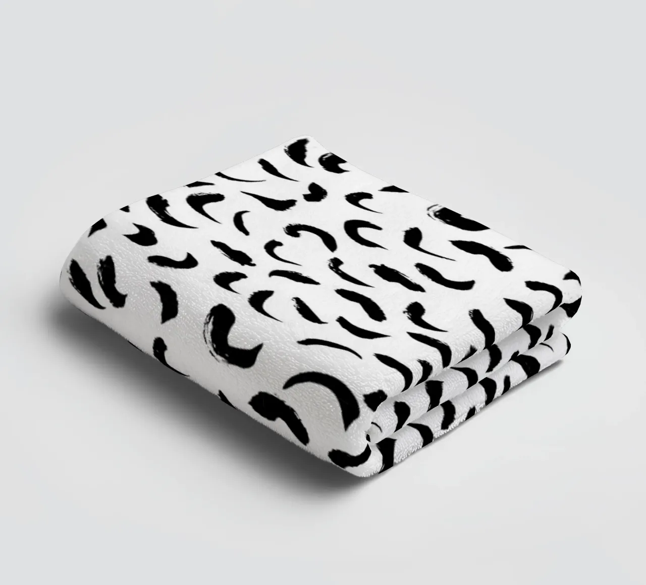 Black And White No 1 asciugamano da bagno da treechild