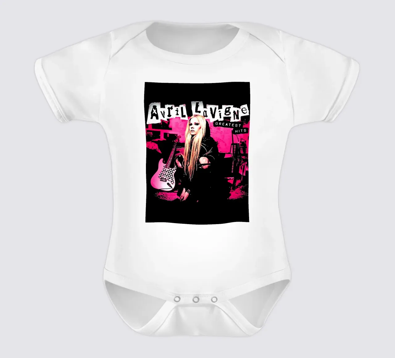 Avril Lavigne 20 Art body neonato maniche corte da music soul