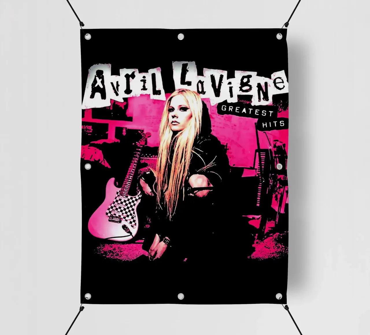 Avril Lavigne 20 Art telo in pvc da music soul
