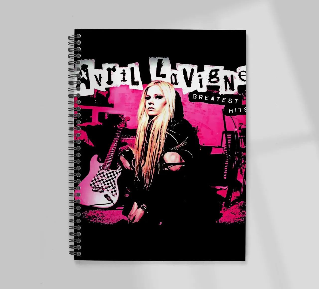 Avril Lavigne 20 Art spiral notebook by music soul