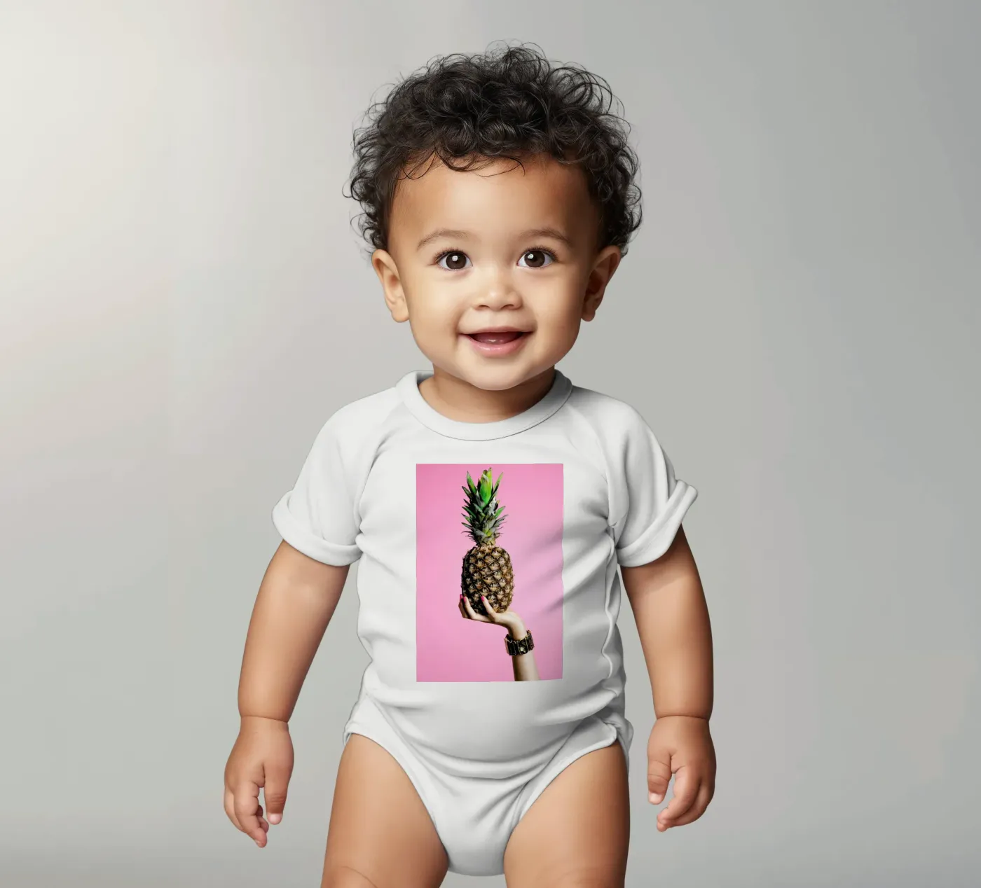 Pineapple body bébé de Laura Palm