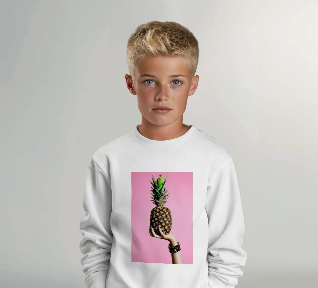 Pineapple felpa bambino da Laura Palm