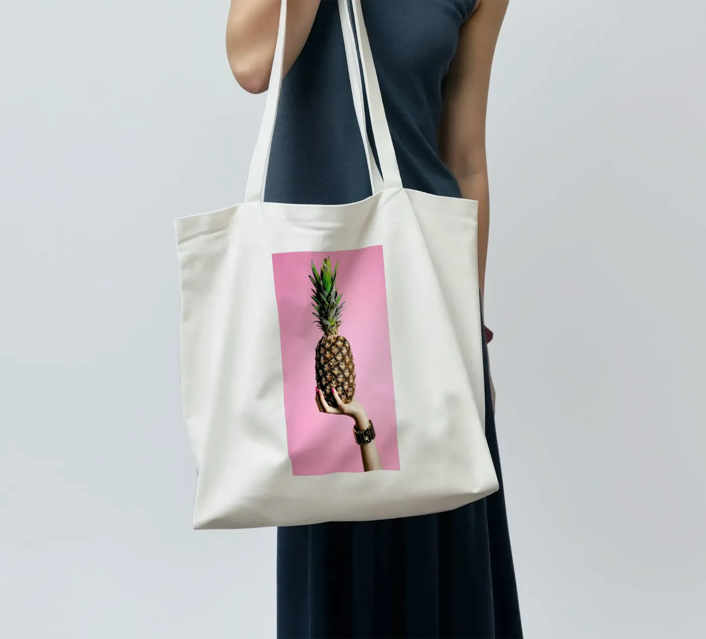 Pineapple tote bag by Laura Palm