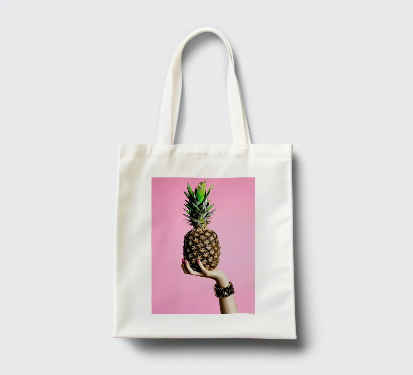 Pineapple borsa in juta da Laura Palm