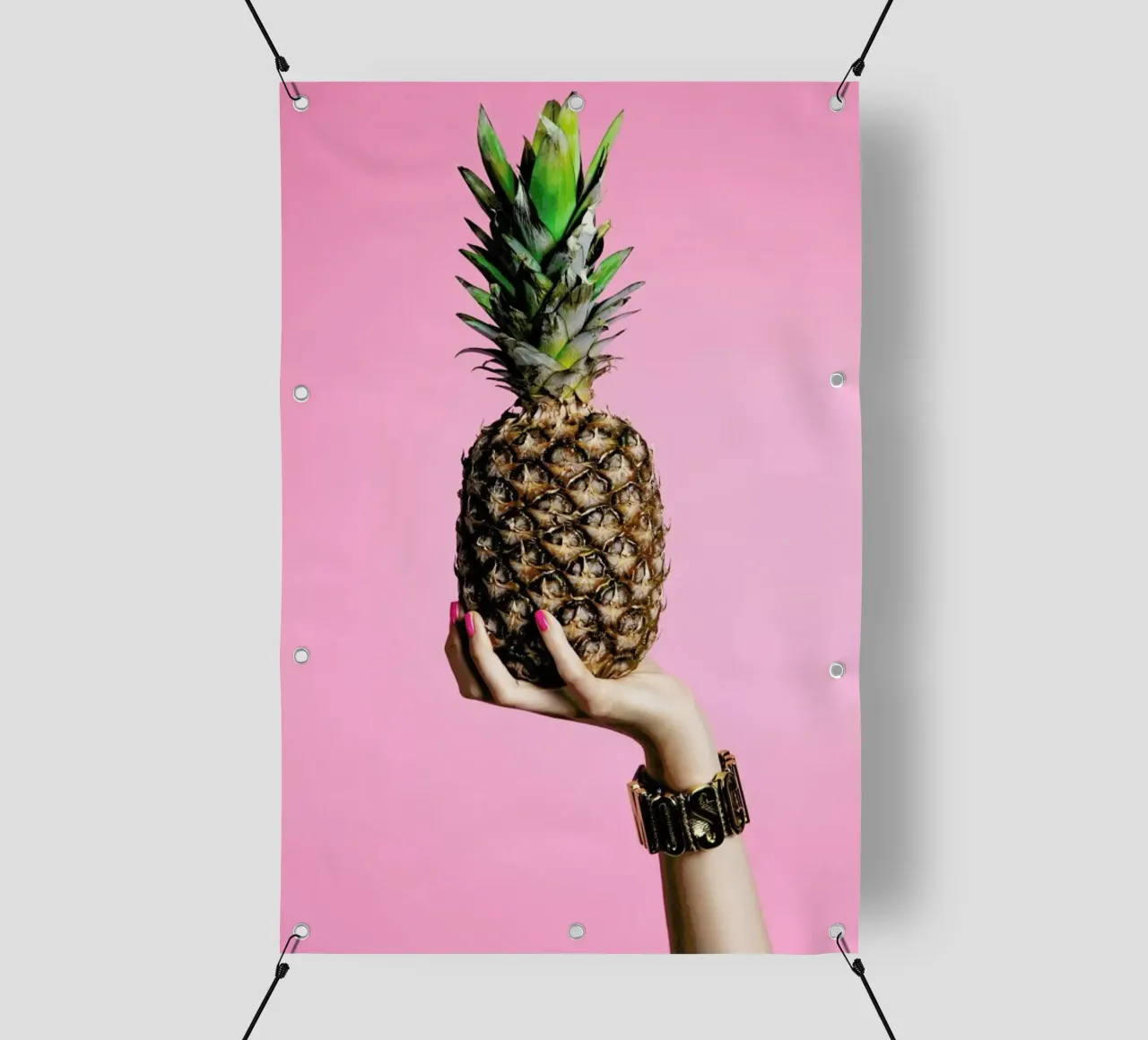 Pineapple telo in pvc da Laura Palm
