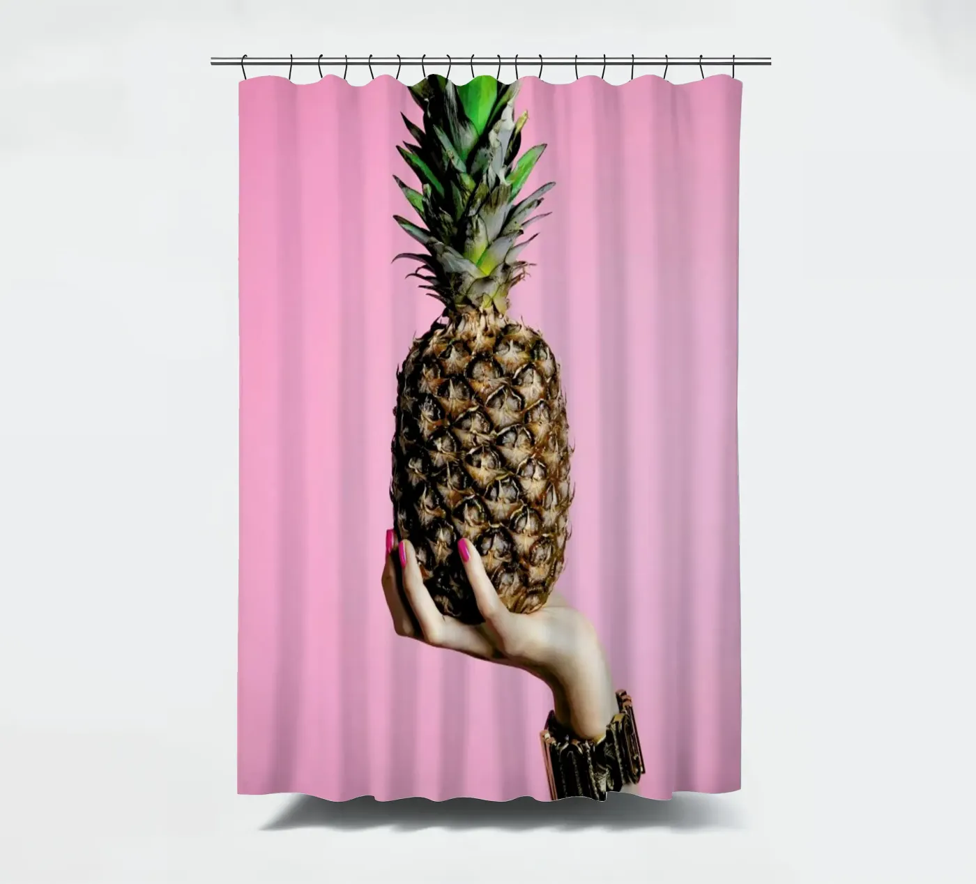 Pineapple douchegordijn van Laura Palm