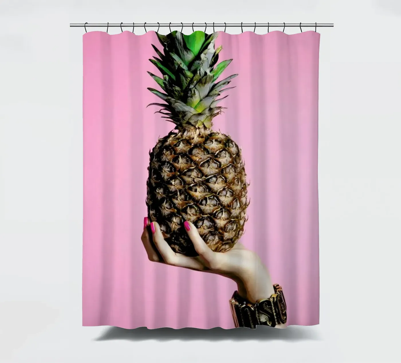 Pineapple Duschvorhang von Laura Palm