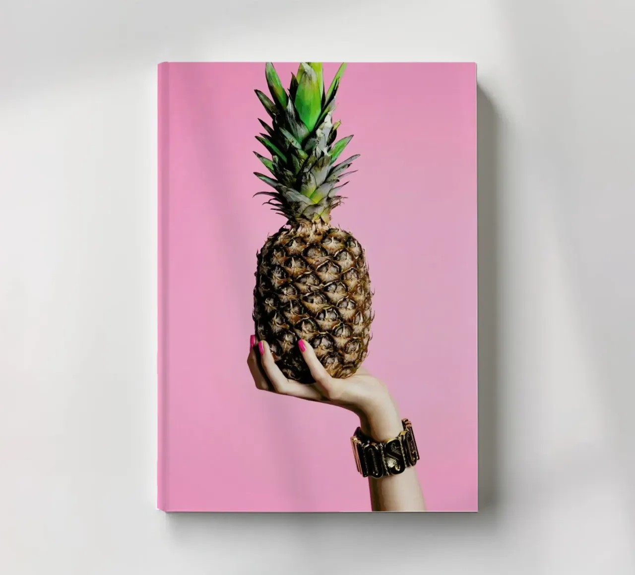 Pineapple notebook by Laura Palm