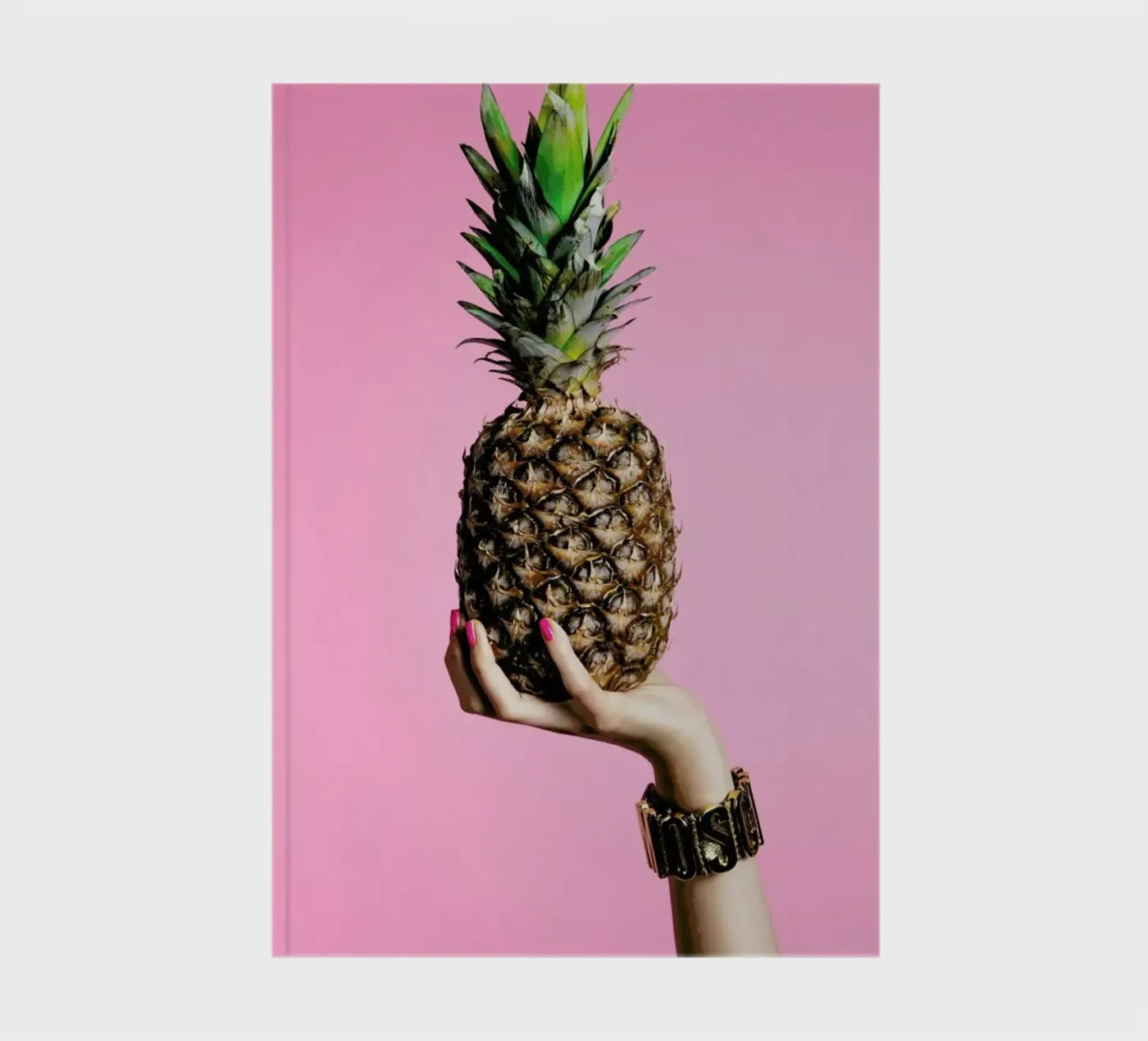 Pineapple notebook by Laura Palm